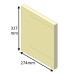 Parkray (FULL SET) Fire Bricks  |  Aspect 14 Boiler (Eco) - [ASB14019B - ASB14018B - ASB14016B - ASB14017B - ASB14014B - ASB14015B]